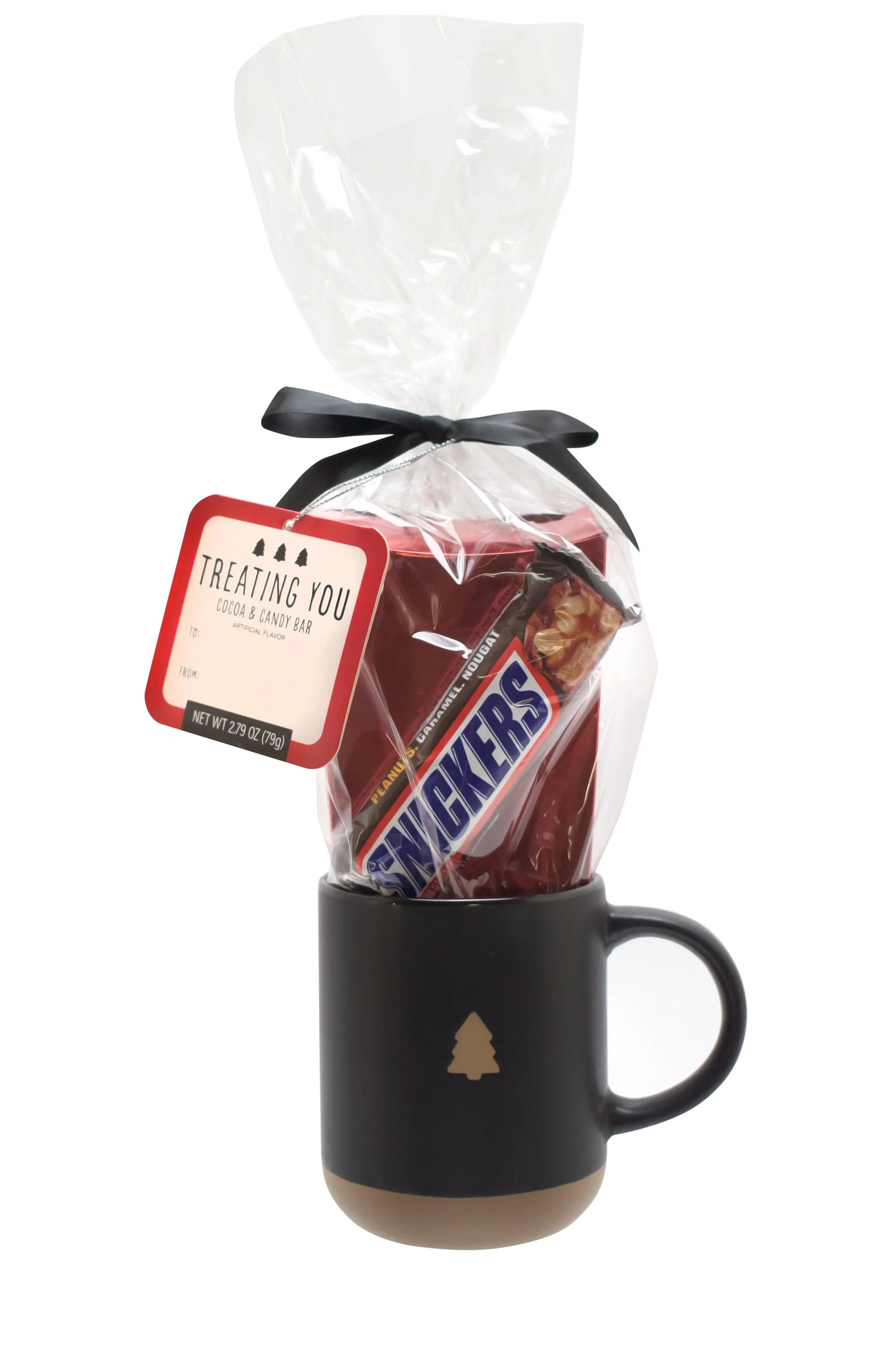 Snickers Candy Bar and Cocoa Treating You Mug Holiday Gift Set, 2.79oz | Walmart (US)