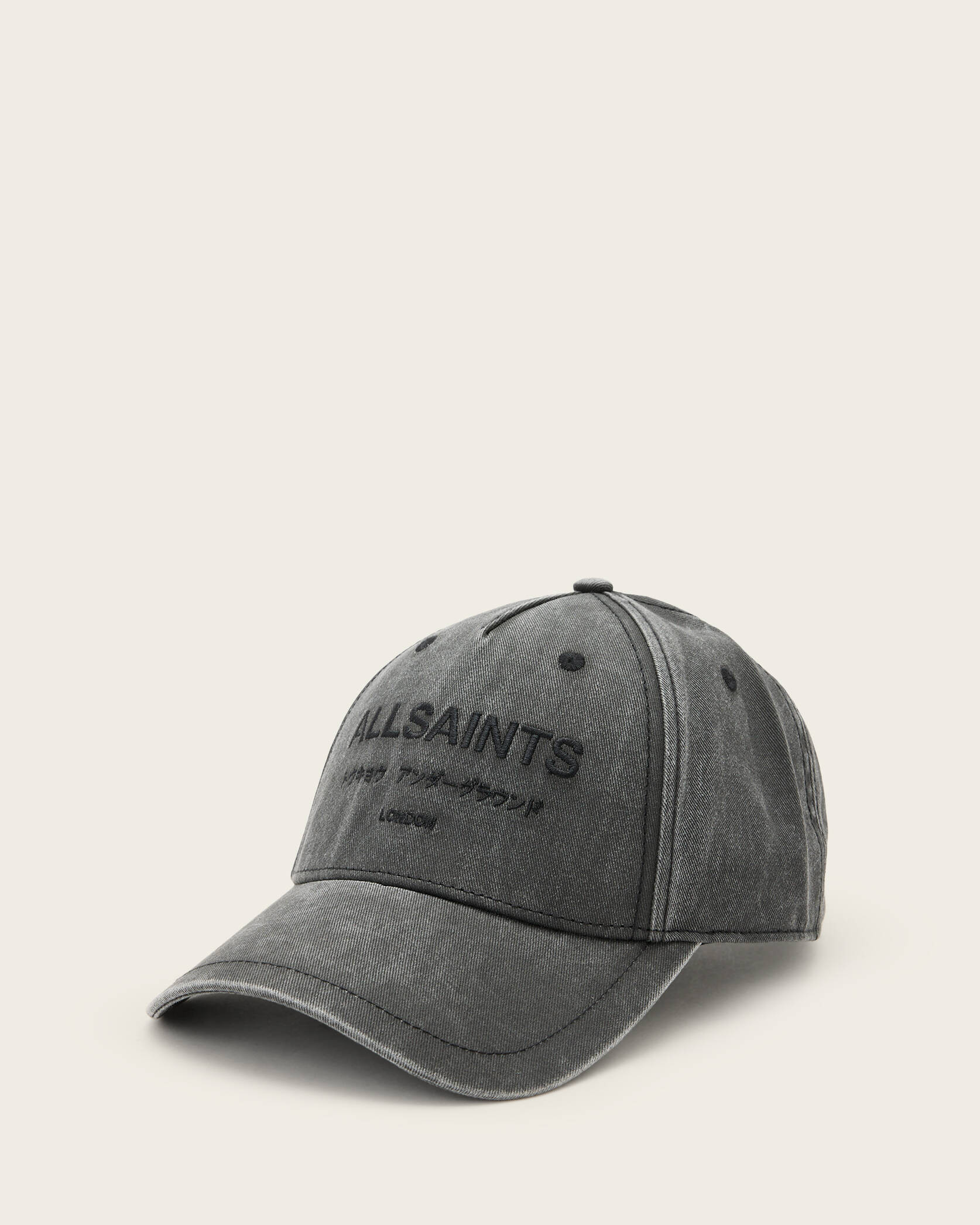 Underground Logo Print Baseball Cap | AllSaints UK