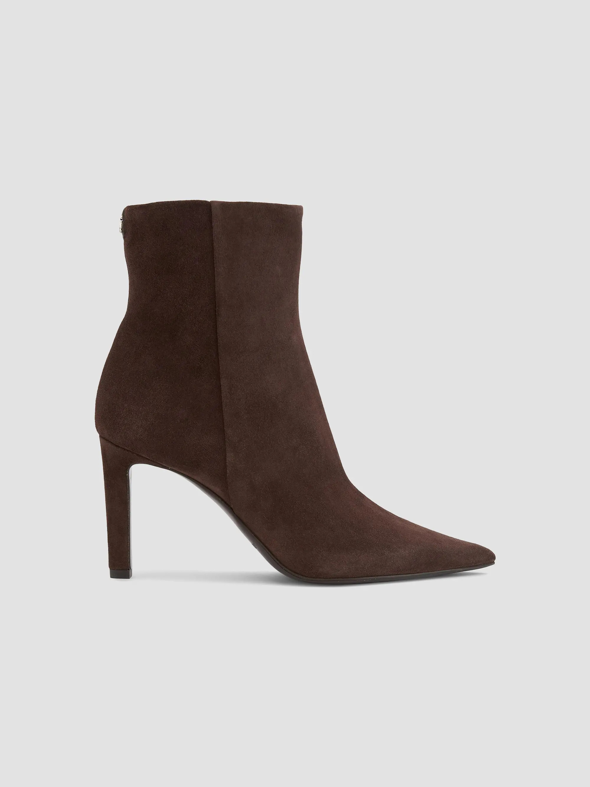 Jimmy Choo Frankie 85MM Velvet Suede Booties | Saks Fifth Avenue | Saks Fifth Avenue