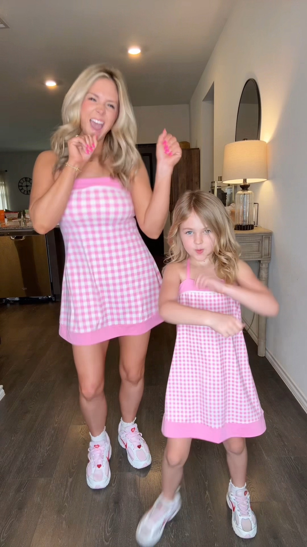 Matching with my mini! 🩷🌸 

#LTKootd #LTKmomlife