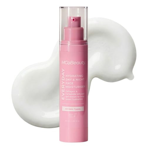 MCoBeauty - Hydrating Day and Night Face Moisturizer - Skin Feels Plumper, Firmer and Brighter - Hyaluronic Acid, Vitamin C and More - Vegan, Cruelty Free Skin Care - Gifts for Women | Amazon (US)