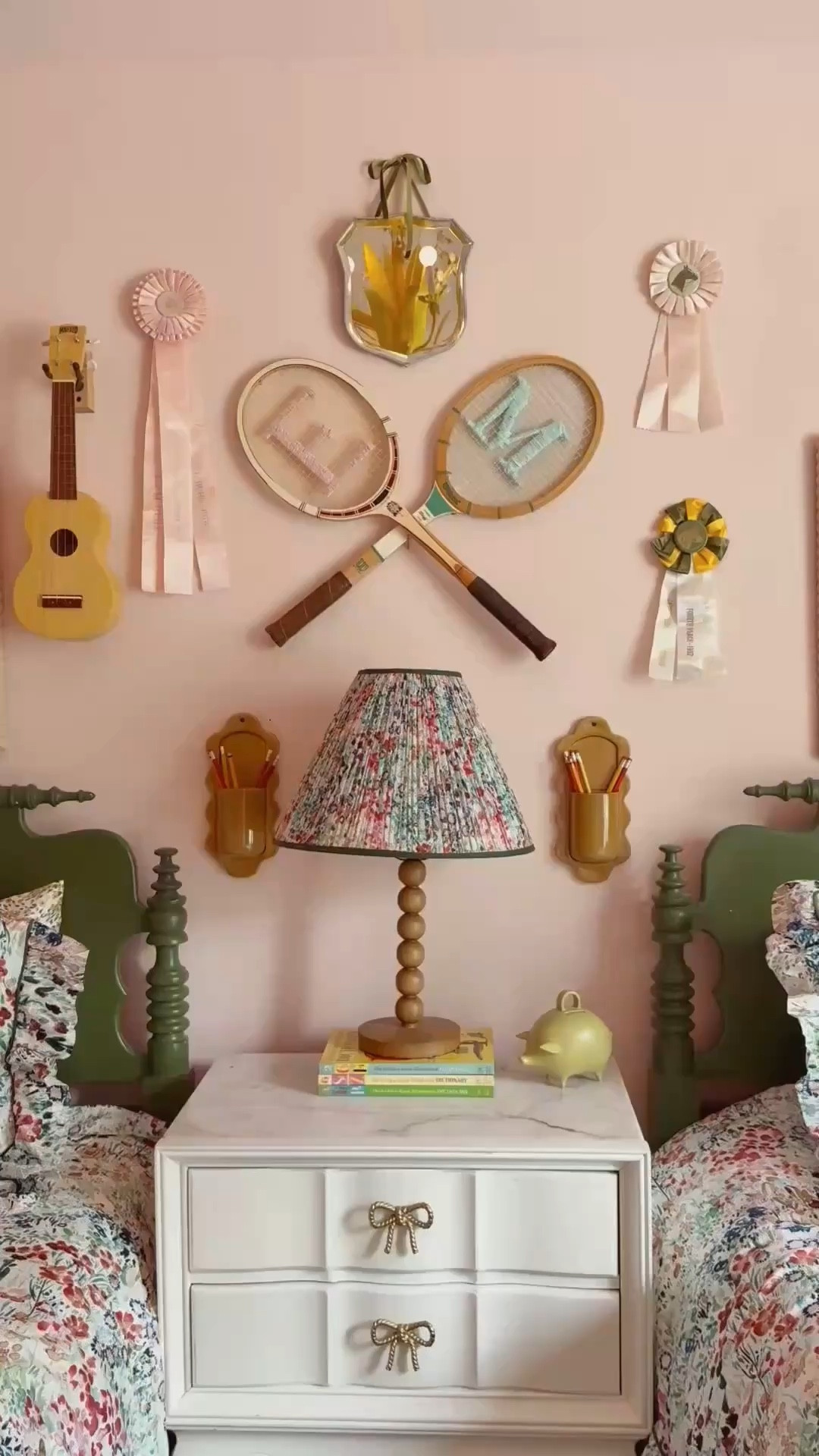 Just refreshed my little girls’ room - the pattern overload is making me so happy!!! It feels like a garden in here. Totally in love with @nestingwithgrace new collection @Anthropologie!! 

#LTKHome #LTKKids #LTKmomlife