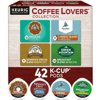 Keurig Coffee Lovers' Collection Keurig K-Cup Coffee Pods Variety Pack Medium Roast - 42ct | Target