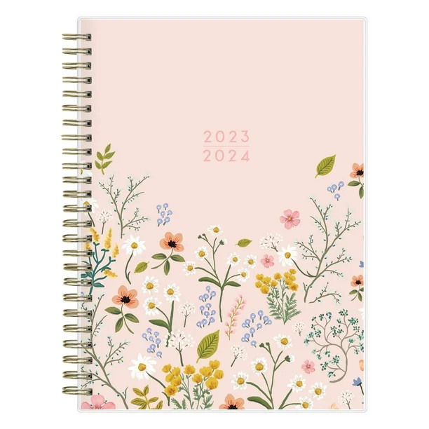 2023-24 Weekly Monthly Planner Notes, 5.875x8.625, Blue Sky, Ruth | Walmart (US)