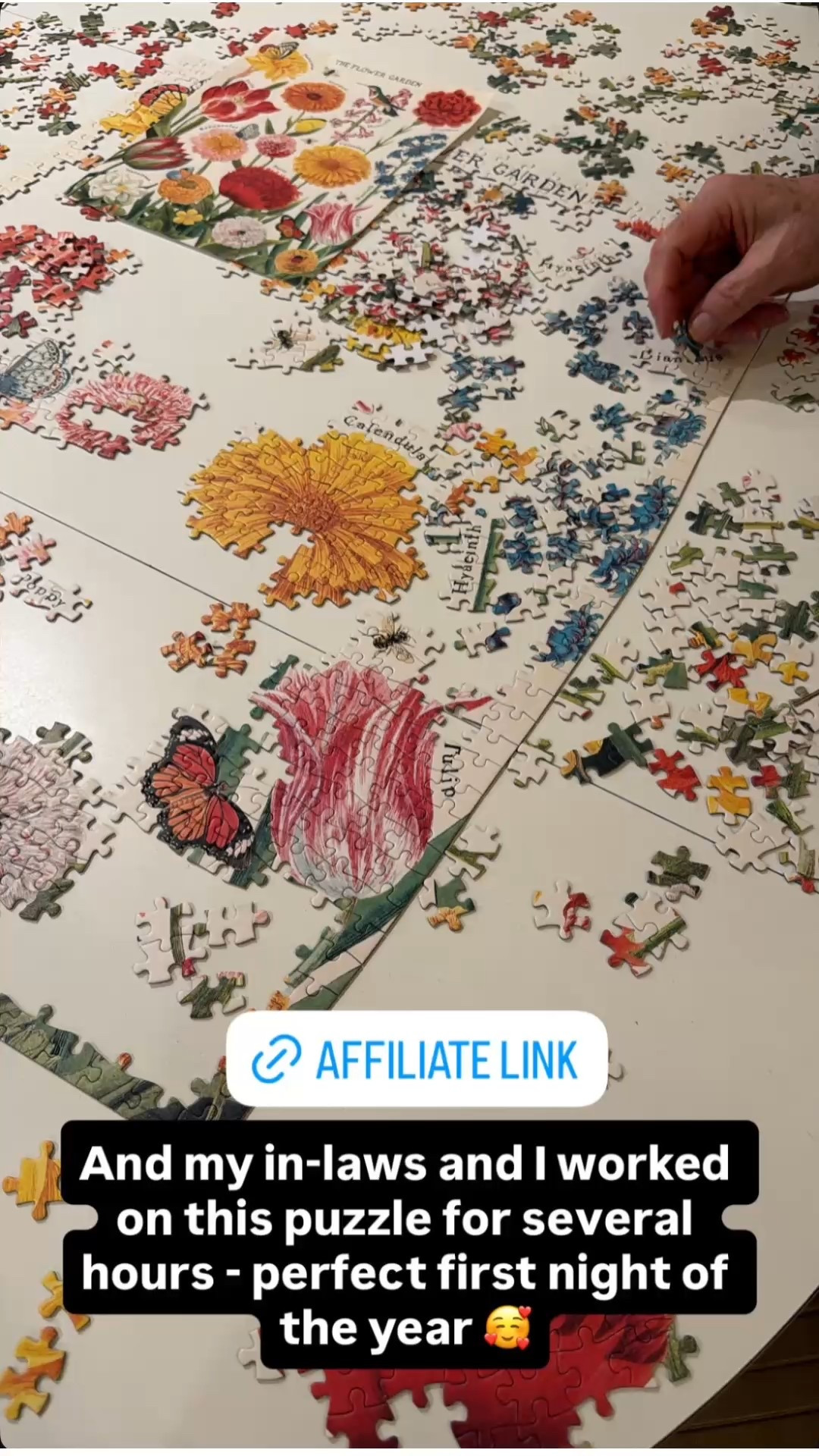 My ideal way to spend the first night of a new year? A puzzle on the table, with family, and nowhere else I need to be. 

#LTKSeasonal