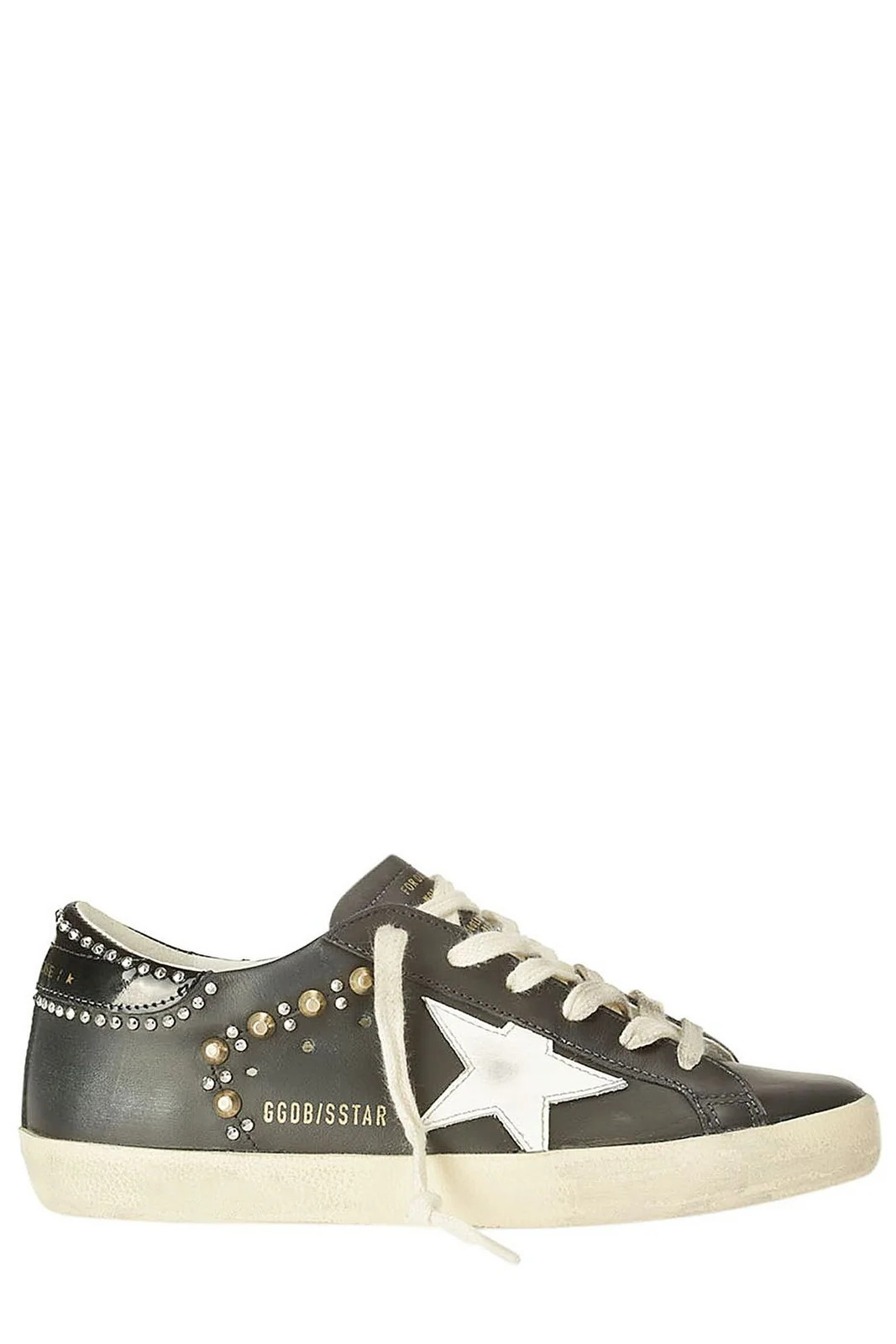 Golden Goose Deluxe Brand Super Star Embellished Sneakers | Cettire Global