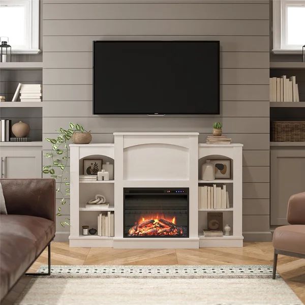 Chassidy 61.02'' W Electric Fireplace | Wayfair North America