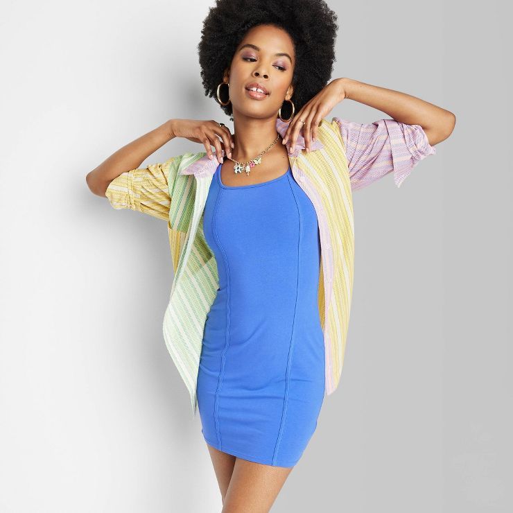 Women's Sleeveless Seamed Bodycon Dress - Wild Fable™ | Target