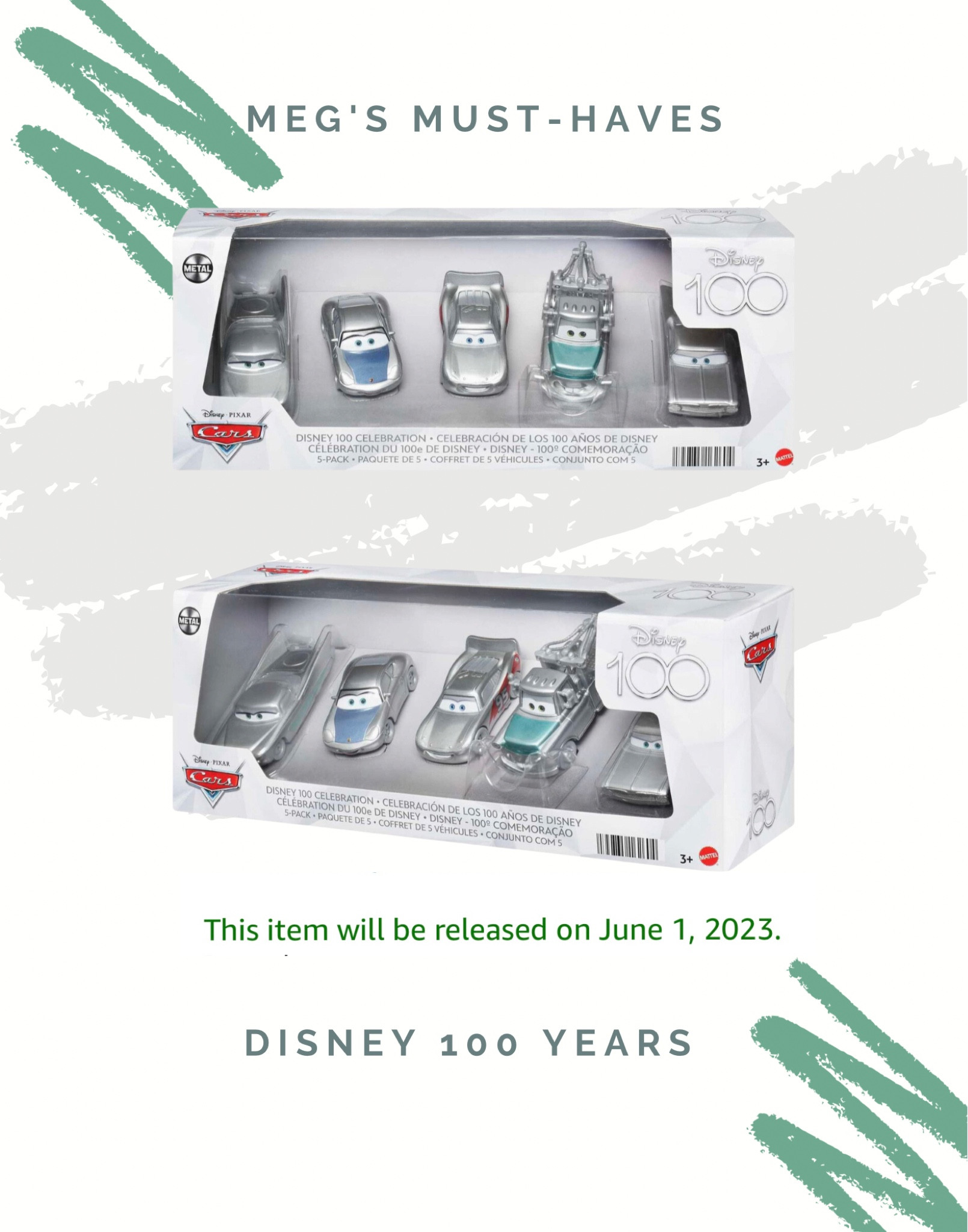 For the Disney Cars Lover! This Five Piece Collectors Set is a Great One to Have. This will be released June 1st but you can place pre-order. 



#LTKGiftGuide #LTKkids #LTKFind