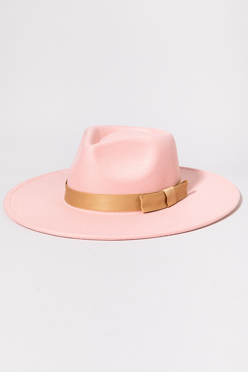 Rhiannon Wool Panama Rancher Hat | Francesca's