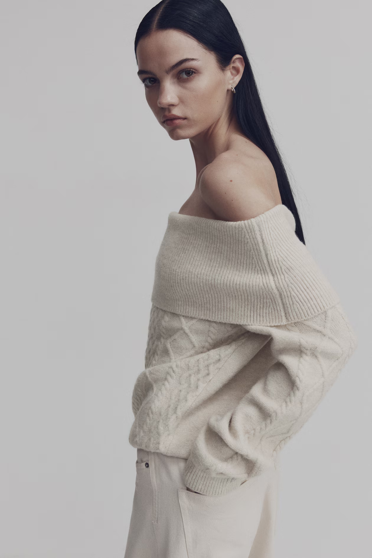Off-the-Shoulder Sweater | H&M (US + CA)