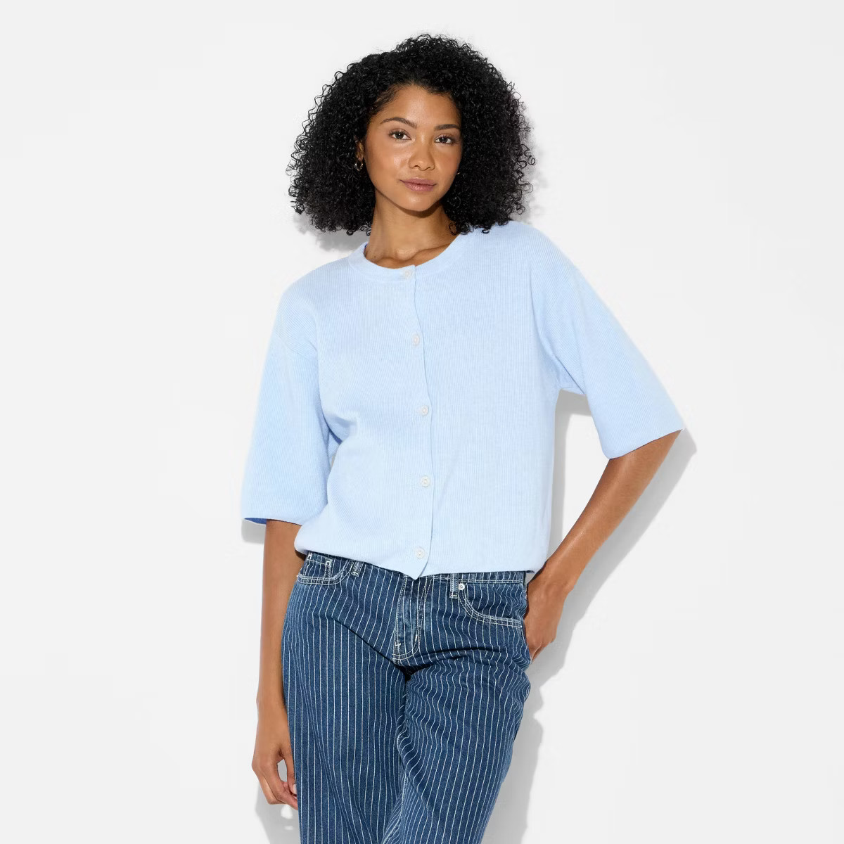 Women's Crewneck Cardigan - Wild Fable™ | Target