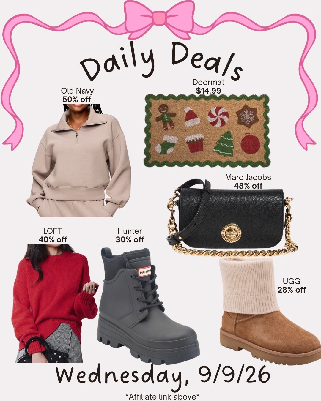 Daily deals

#LTKSaleAlert #LTKSeasonal #LTKootd