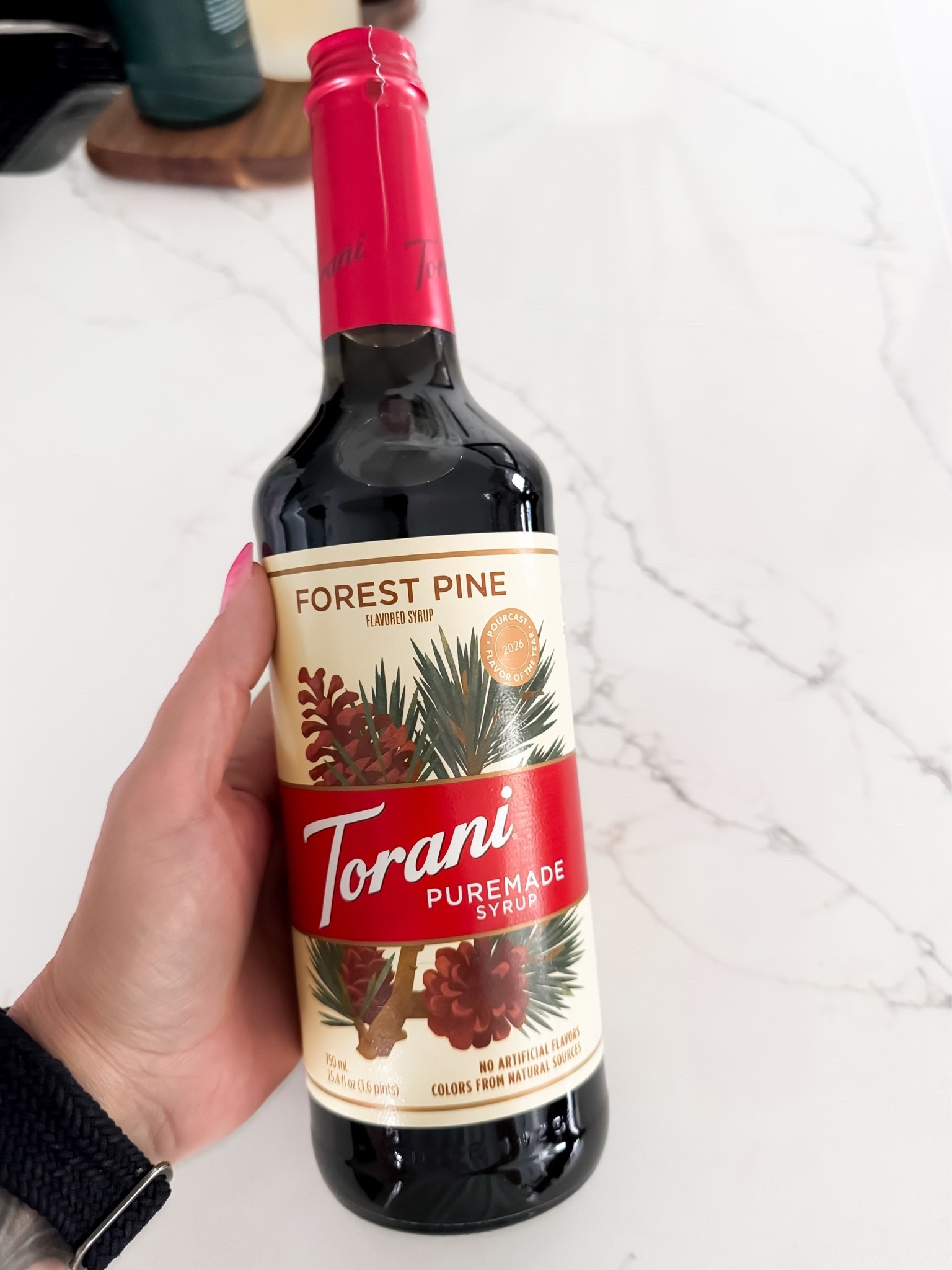 The 2026 Torani Flavor of the Year is here! Meet Forest Pine — a unique, cozy flavor that brings all the vibes of crisp mountain air and a wintery evergreen forest right to your coffee bar! 

I’m thinking Forest Pine lattes, cozy hot chocolate, festive mocktails, and even a fun dirty soda! Try it with espresso + steamed milk, or mix it with lemon-lime soda, coconut cream, and ice for a refreshing twist. 

Would you try pine in your coffee or soda?!

Forest Pine Latte
Add 1–2 pumps Forest Pine syrup to your favorite espresso, top with steamed milk, and finish with a sprinkle of cinnamon. Cozy in a cup!

Evergreen Dirty Soda
Mix Forest Pine syrup + lemon-lime soda + a splash of coconut cream over ice. Add a few fresh cranberries and a rosemary sprig for the prettiest festive sip. 

Winter Pine Mocktail
Combine Forest Pine syrup, sparkling water, fresh lemon juice, and a splash of cranberry juice over ice. Garnish with rosemary and cranberries for a gorgeous holiday-inspired drink.

If you’re a fan of trying unique seasonal flavors and love cozy, woodsy, sophisticated flavor combinations, this is definitely one to put on your list for 2026. I have a feeling this one is going to be very fun to experiment with!

#Torani #ToraniSyrup #ToraniFlavorOfTheYear #ForestPine #Torani2026 #CoffeeLover #CoffeeInspo #CoffeeRecipes #LatteRecipes #DirtySoda #DirtySodaRecipes #SodaShopAtHome #MocktailRecipes #MocktailIdeas #DrinkRecipes #CozyDrinks #WinterDrinks #HolidayDrinks #ChristmasDrinks #FestiveDrinks #HomeCafe #HomeCoffeeBar #CoffeeBar #cozyseason #holidayinspo

Torani Forest Pine syrup • Torani Flavor of the Year 2026 • new Torani syrup 2026 • Torani Forest Pine flavor • unique coffee syrup flavors • best Torani syrups