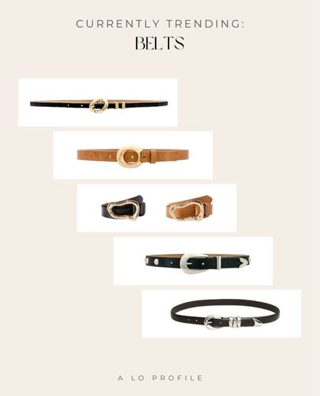 Belts you need!

#LTKstyletip