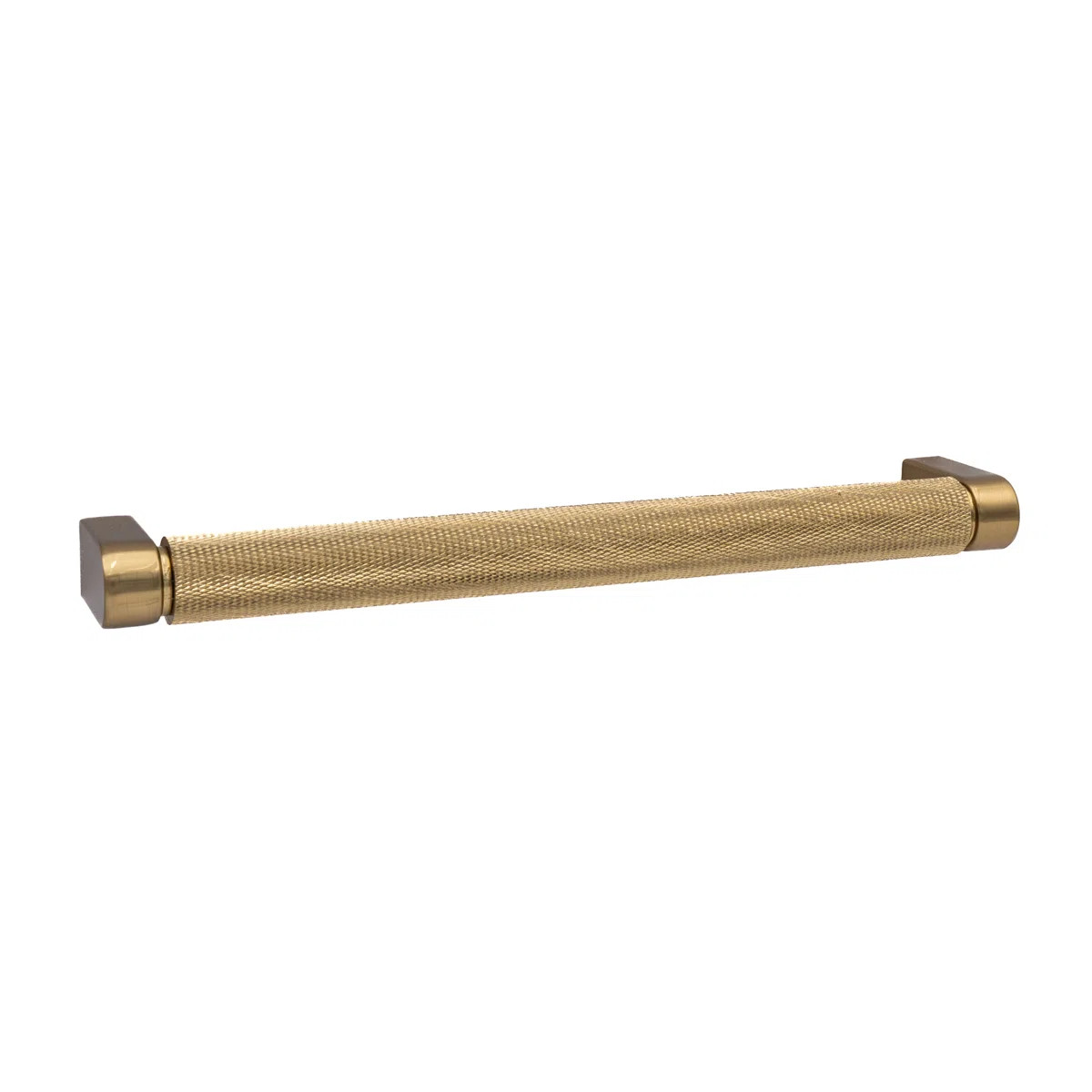Kent Knurled 7" Satin Brass Bar Pull | Wayfair North America