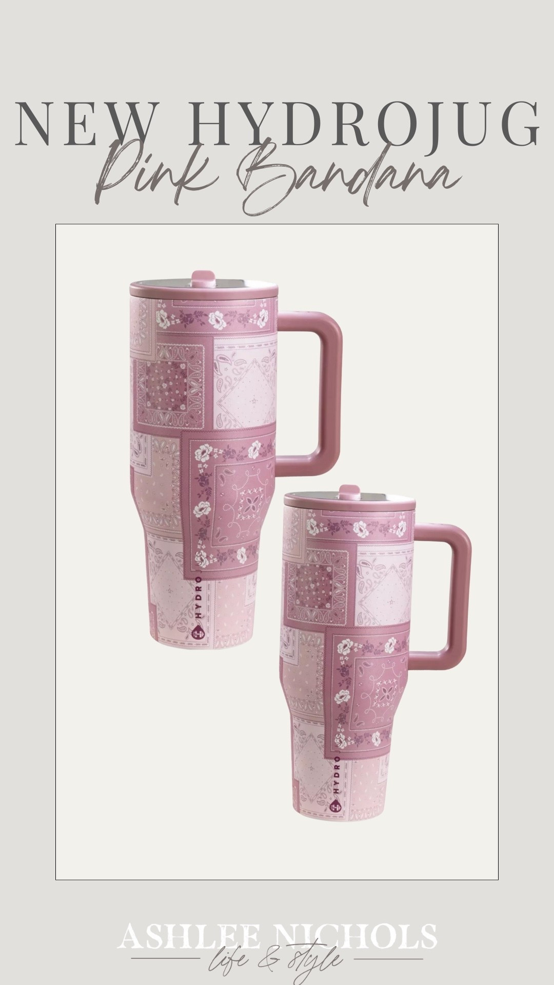New pink bandana Hydrojug!

#LTKSeasonal #LTKFindsUnder50 #LTKfitnessgoals