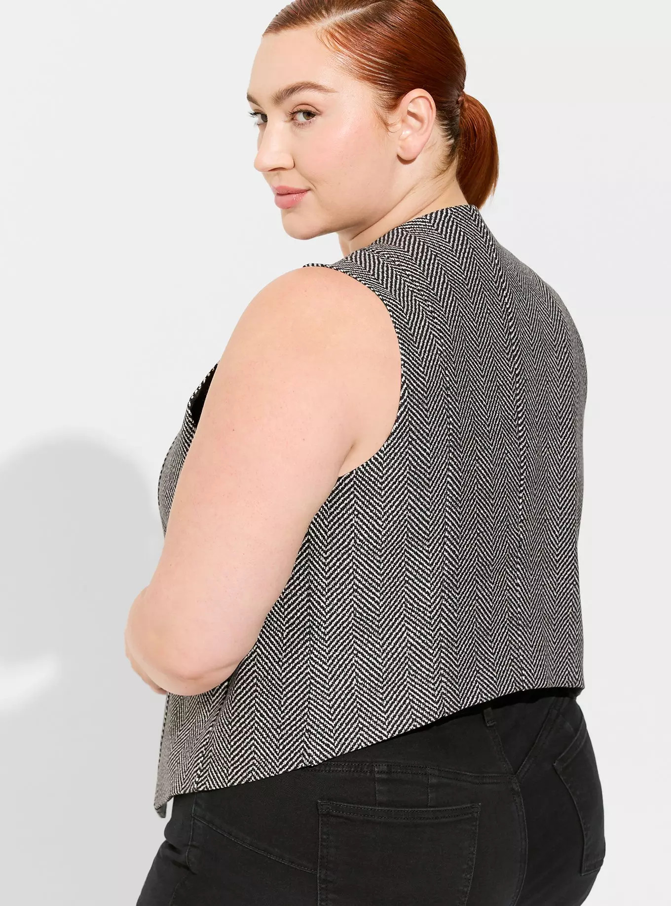Studio Luxe Ponte Vest | Torrid (US & Canada)