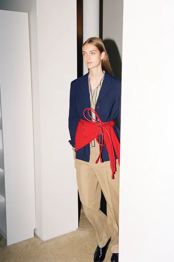 100% LEATHER CORD BELT | Zara US
