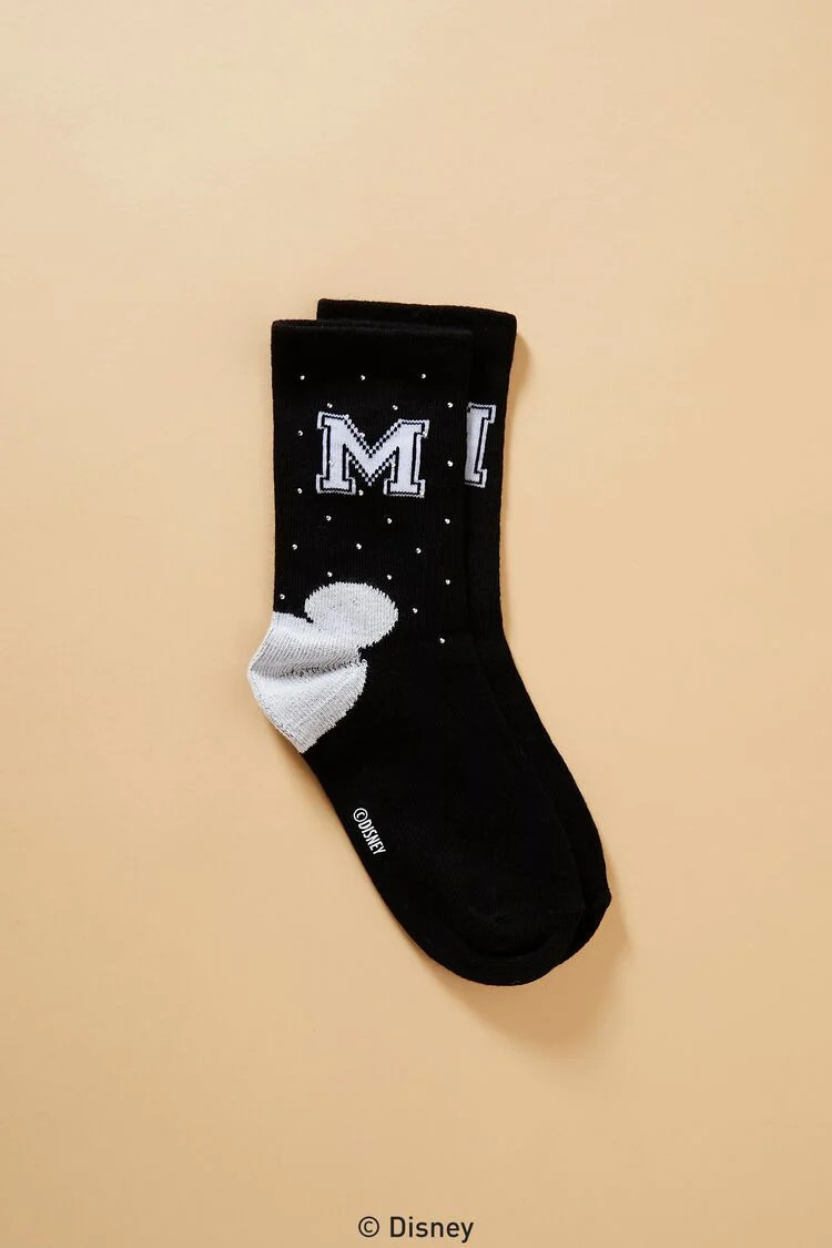 Kids Disney Mickey Mouse Crew Socks (Girls + Boys) | Forever 21