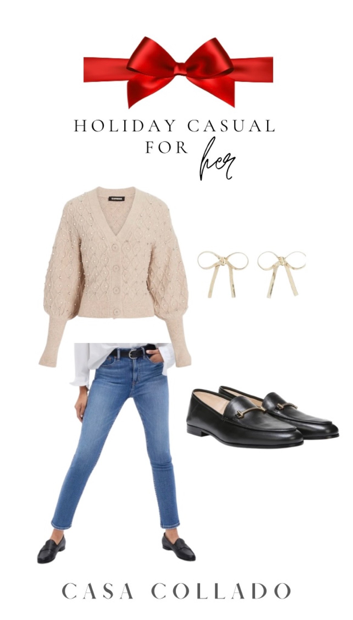 Holiday casual for her. 

#LTKSeasonal #LTKGiftGuide #LTKHoliday