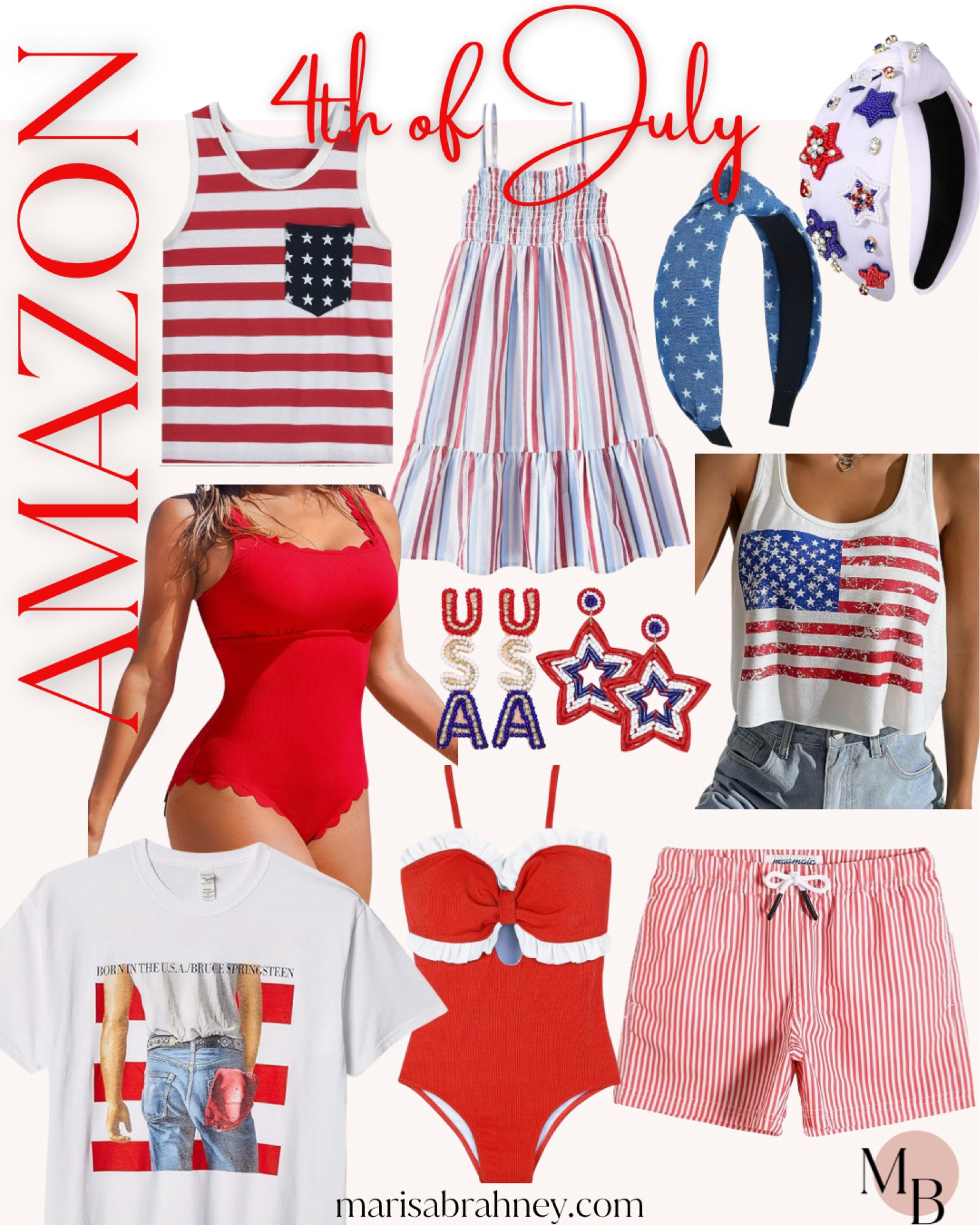 Feeling 4th of July festive 🇺🇸 with these red, white, and blue finds for the whole family from Amazon ❤️🤍💙 #amazonfinds #amazonstyle #4thofjuly

#LTKSwim #LTKFamily #LTKSeasonal