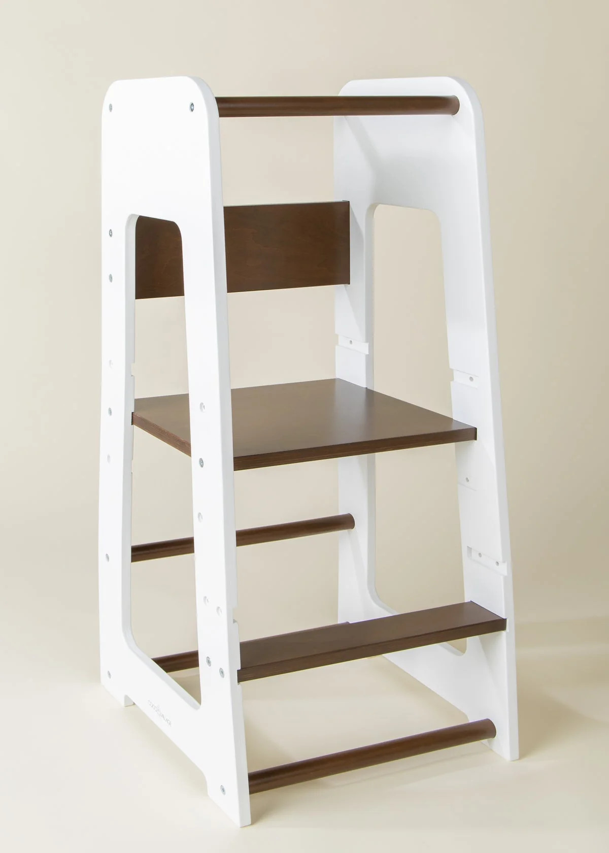 Learning Tower - Walnut & White | Coco Village
