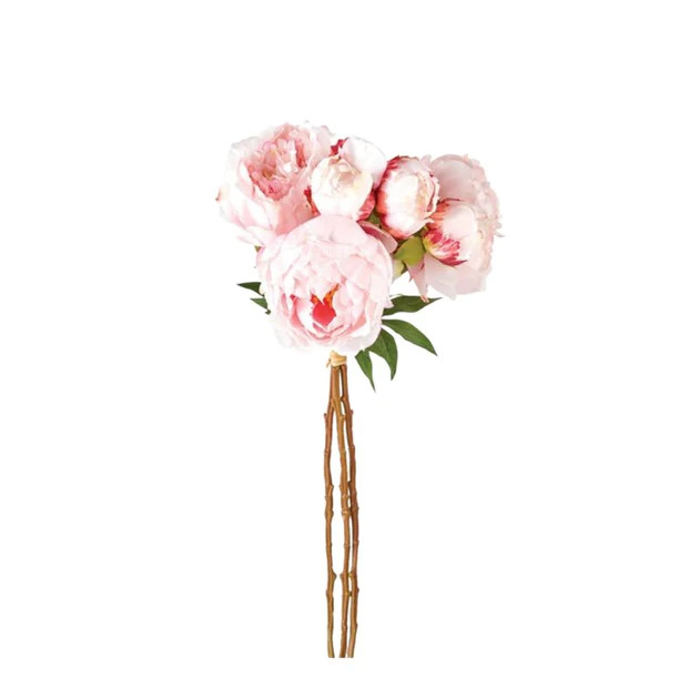 Pink Peony Faux Stems | Cailini Coastal