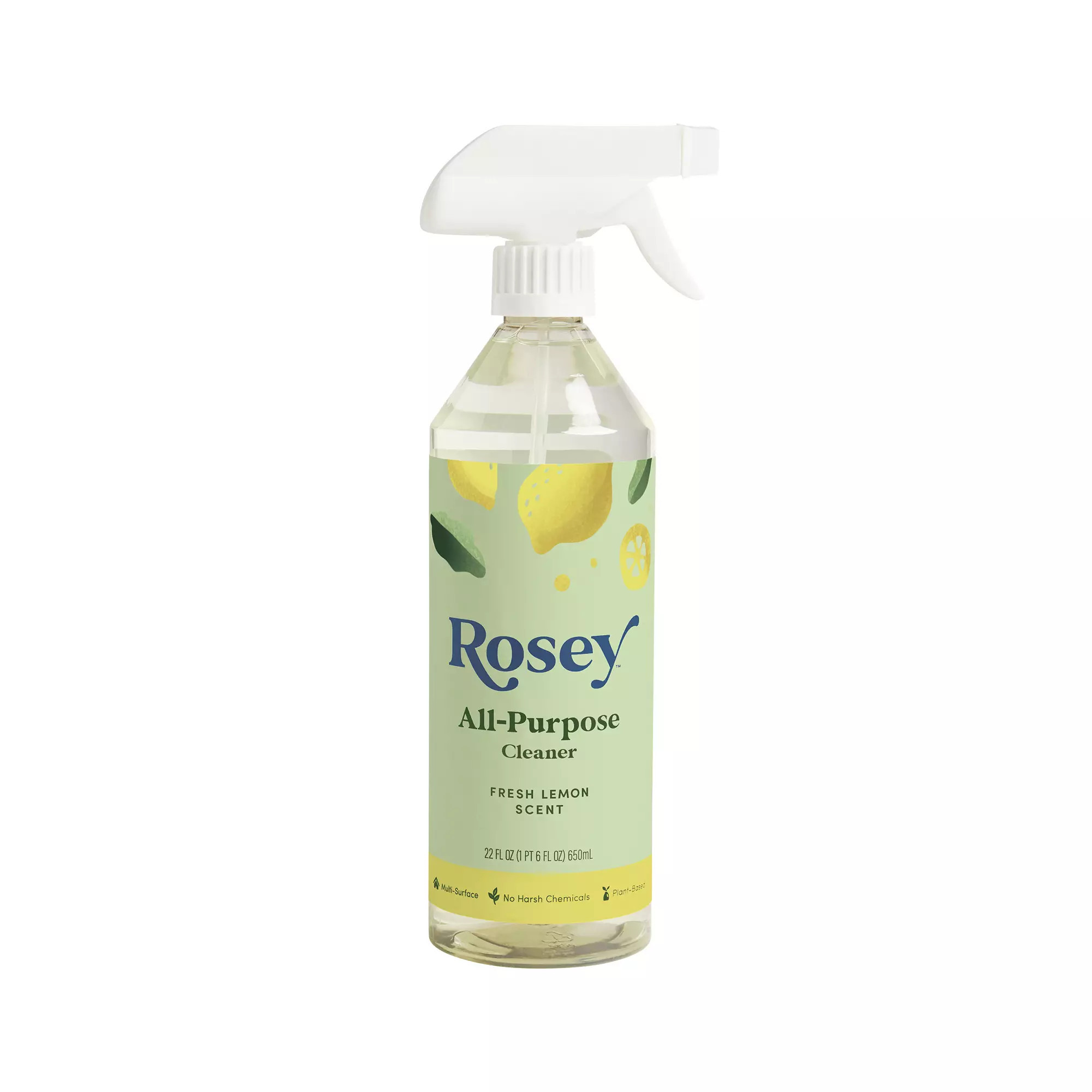 Rosey by Thrive Market All-Purpose Cleaner, Fresh Lemon 22 fl oz bottle | Thrive Market
