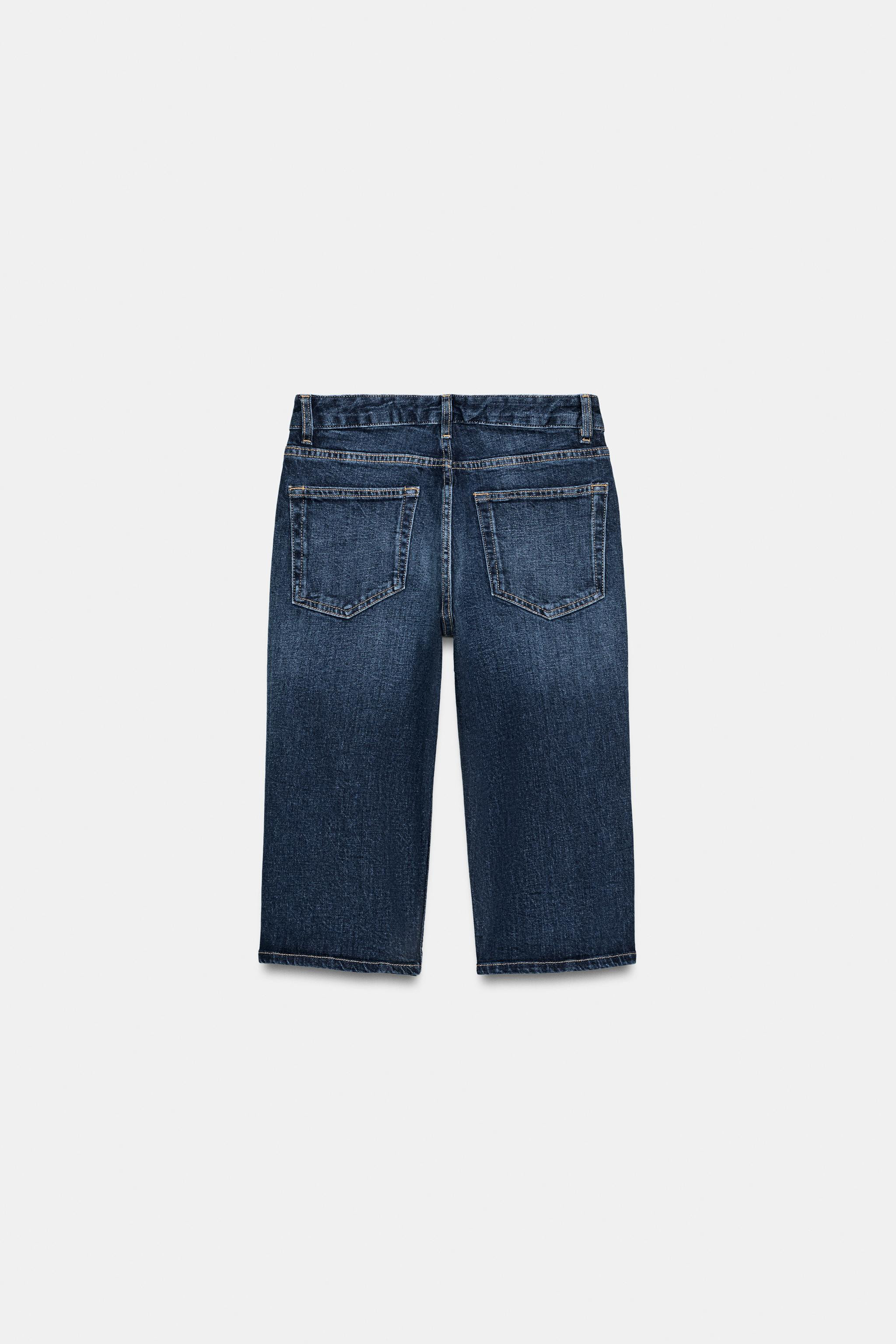 TRF MID-WAIST CAPRIS JEANS | Zara UK