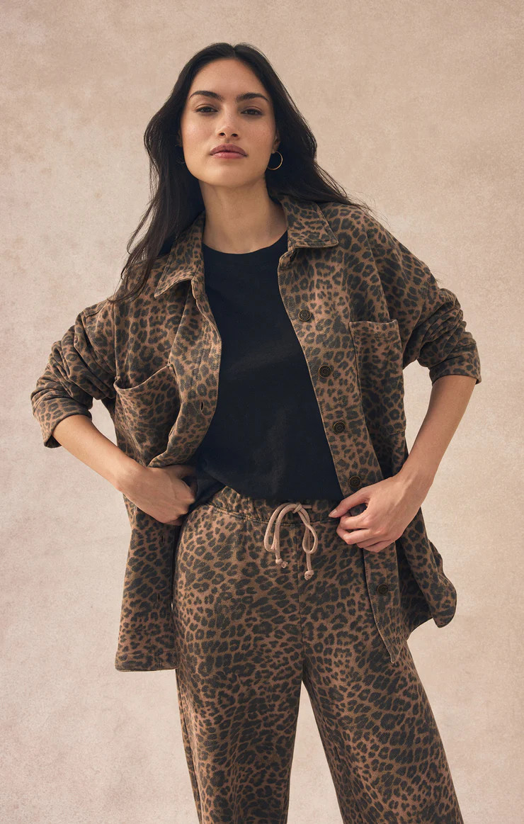 All Day Knit Leopard Jacket | Z Supply