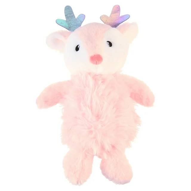 Vibrant Life Holiday Pink Reindeer Plush Dog Toy | Walmart (US)