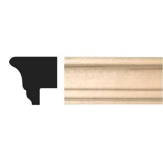 HOUSE OF FARA 3/4 in. x 3/4 in. x 96 in. Hardwood Picture Frame Moulding 3U - The Home Depot | The Home Depot