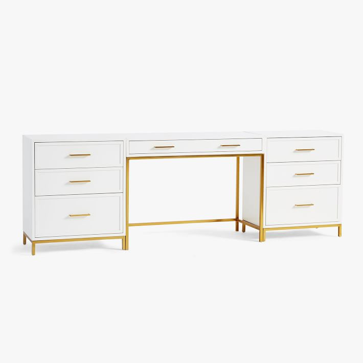 Blaire Classic Desk & Bookcase Set | Pottery Barn Teen