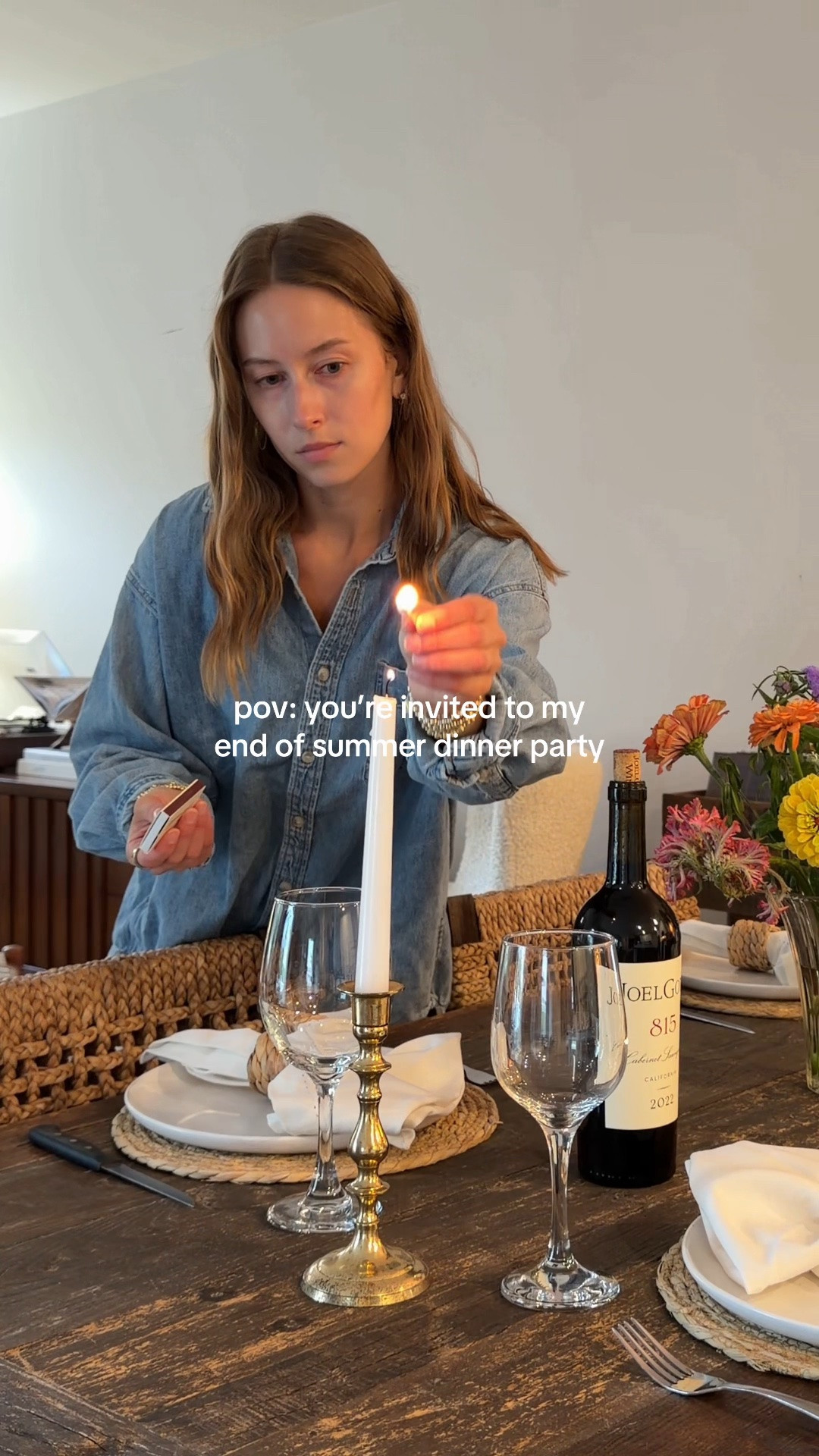 9/14/26 End-of-Summer Dinner Party Details 🍑

A little roundup from our cozy end-of-summer dinner party 🍑🤎 Linking everything I can from the evening — my casual Aritzia lounge outfit + oversized denim shirt, KitchenAid mixer I used for the peaches & cream cake, our record player + some of the living room details featured throughout.

All the little things that made this rainy September evening extra cozy ✨

#LTKfoodie #LTKHome #LTKSeasonal