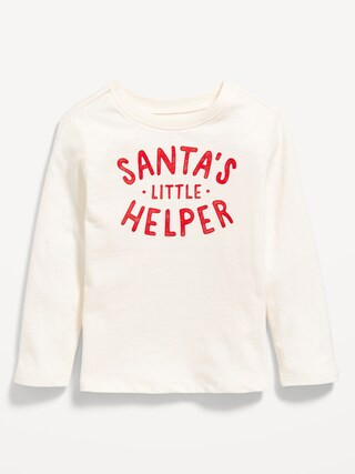 Long-Sleeve Graphic T-Shirt for Toddler Girls | Old Navy (US)