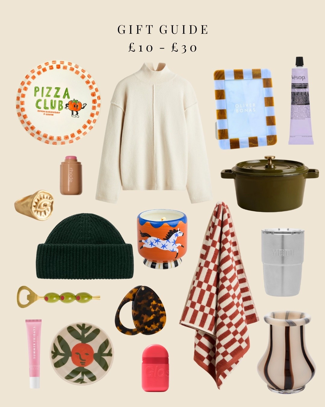 Gift guide £10 - £30 

#LTKgiftguide