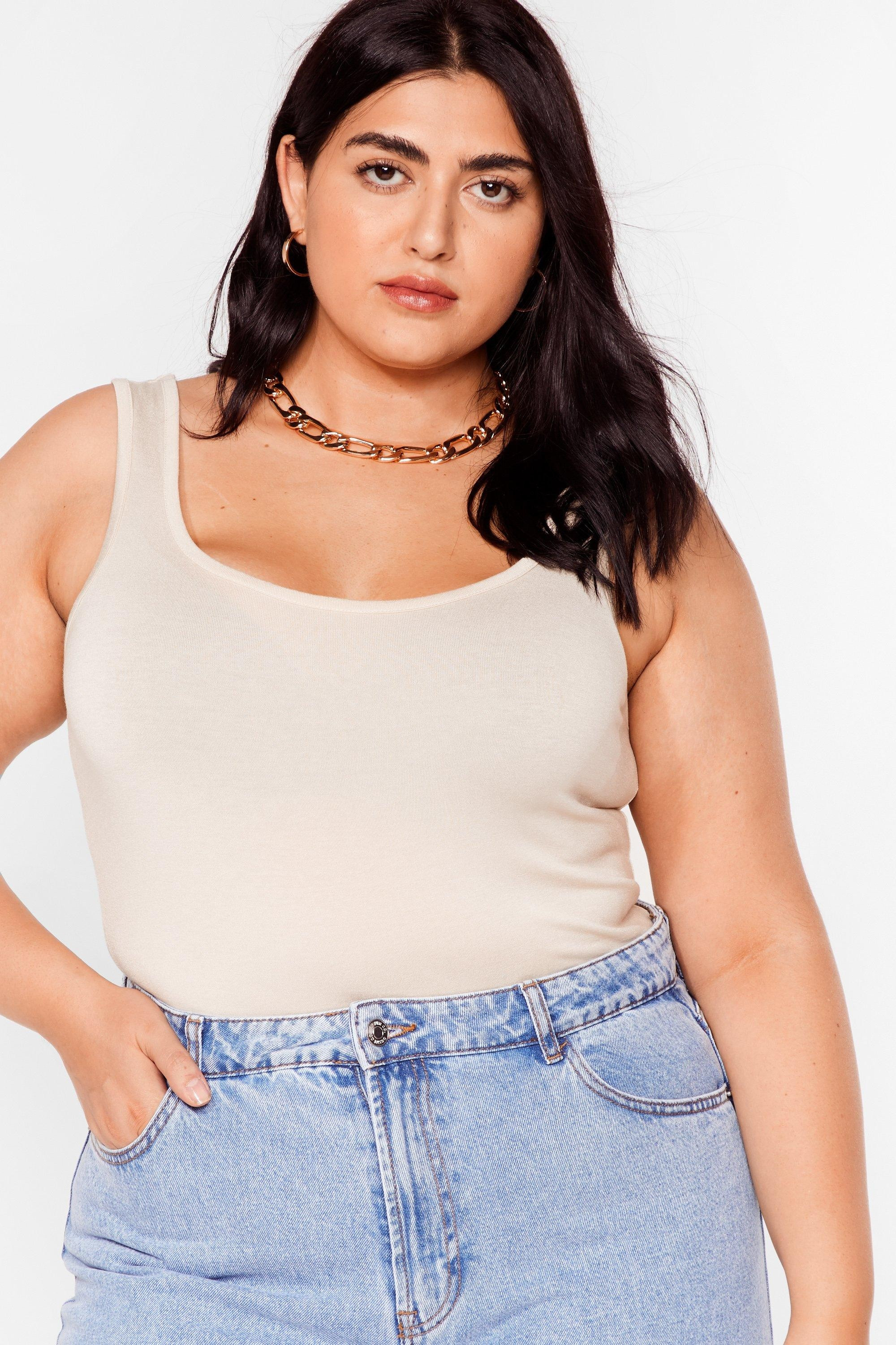 Basic Needs Plus Vest Top | NastyGal (US & CA)