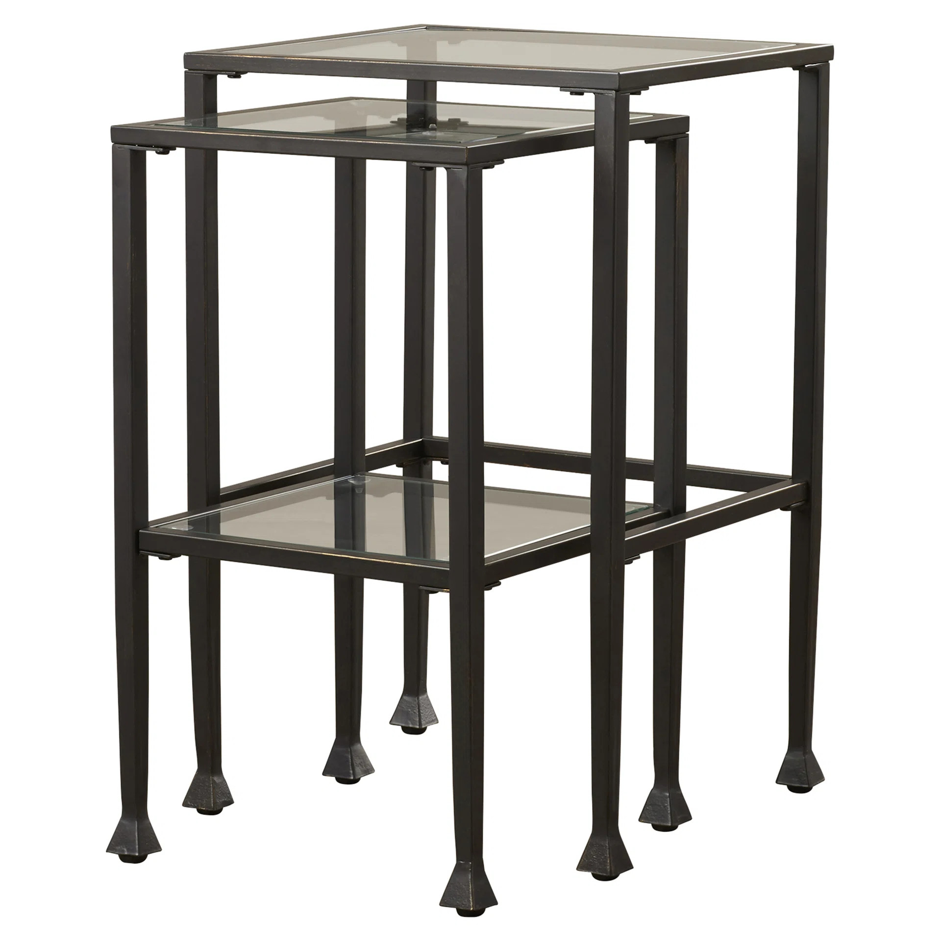 Latitude Run® Sabrina 2 Piece Nesting Tables & Reviews | Wayfair | Wayfair North America