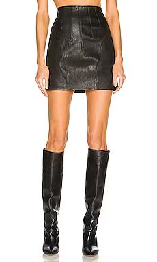Lee Leather Mini Skirt
                    
                    L'Academie | Revolve Clothing (Global)