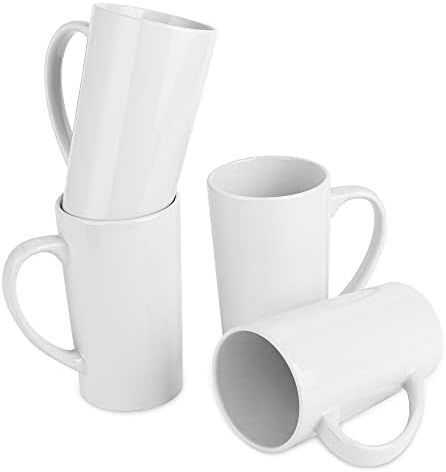 Bycnzb 22oz white Tall Large Ceramic Mugs Amazon Kitchen Finds Amazon Essentials Amazon Finds | Amazon (US)
