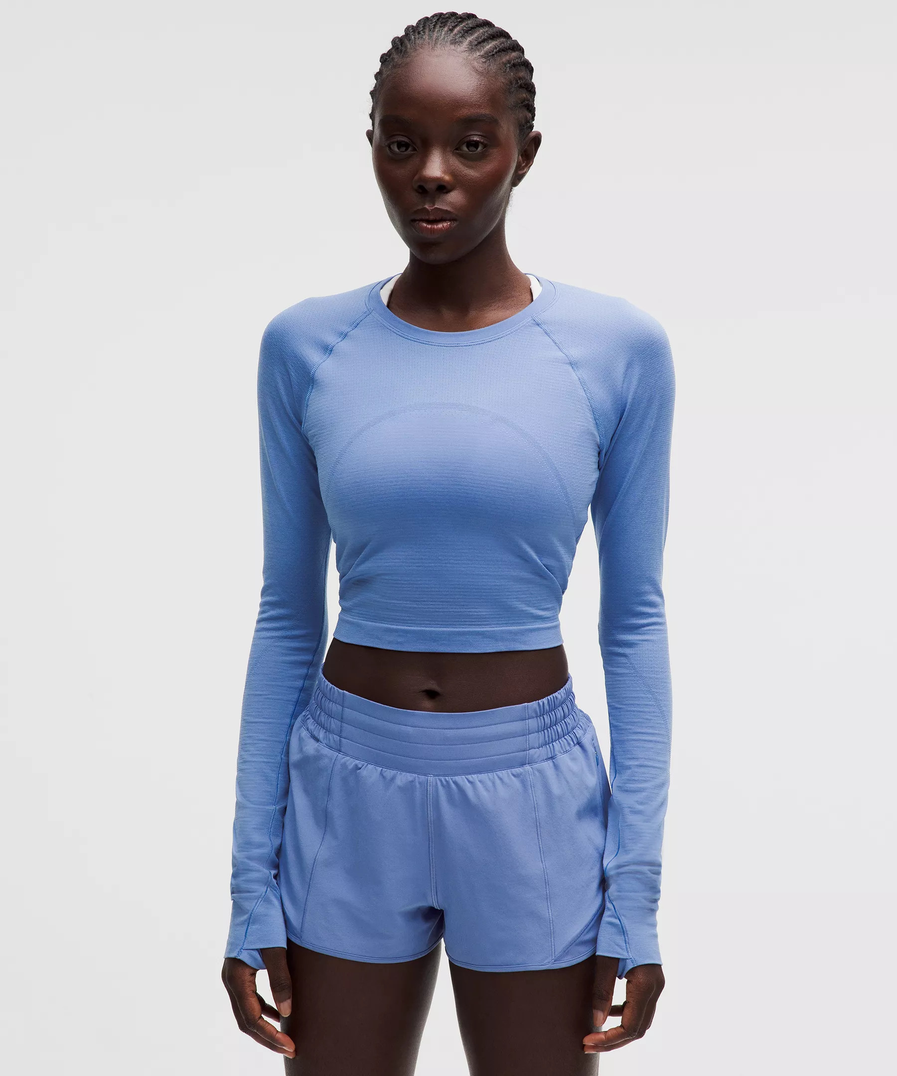 Swiftly Tech Cropped Long-Sleeve Shirt 2.0 | Lululemon (US)
