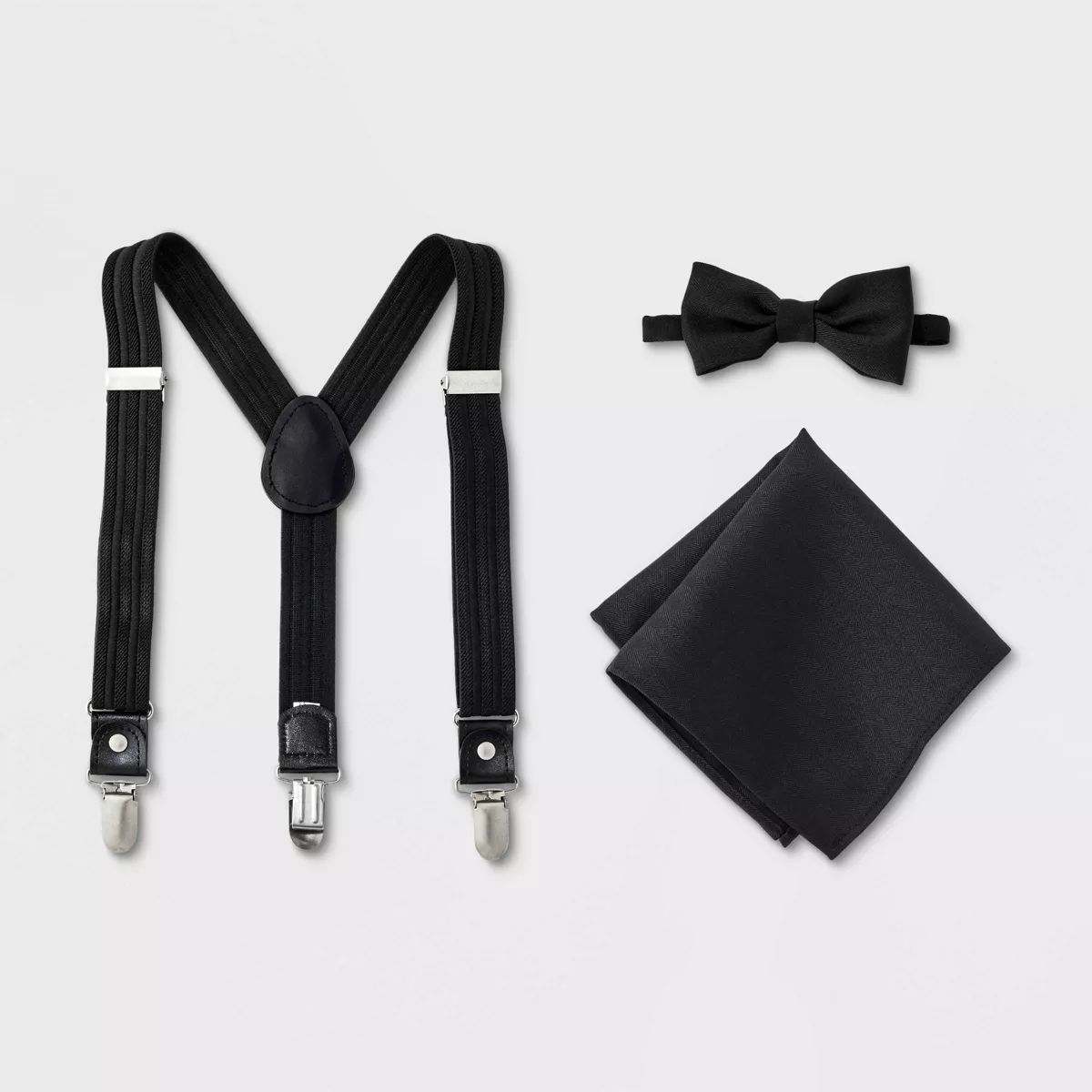 Boys' 3pk Suspender Set - Cat & Jack™ - Black | Target