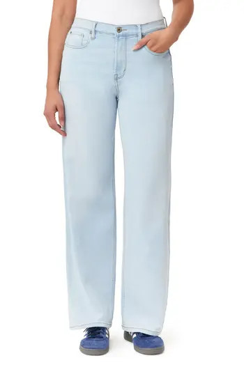 Kensie Relaxed Fit Wide Leg Jeans in New Castle at Nordstrom Rack, Size 27 | Nordstrom Rack