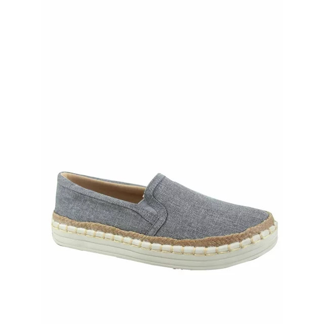 Sode Phenix-s Women's Espadrilles Slip On Round Toe Flat Sneaker Shoes | Walmart (US)