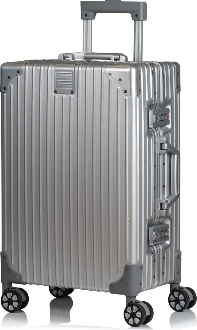 CHAMPS Aluminum Hardside Spinner Suitcase Carry-On | Nordstromrack | Nordstrom Rack