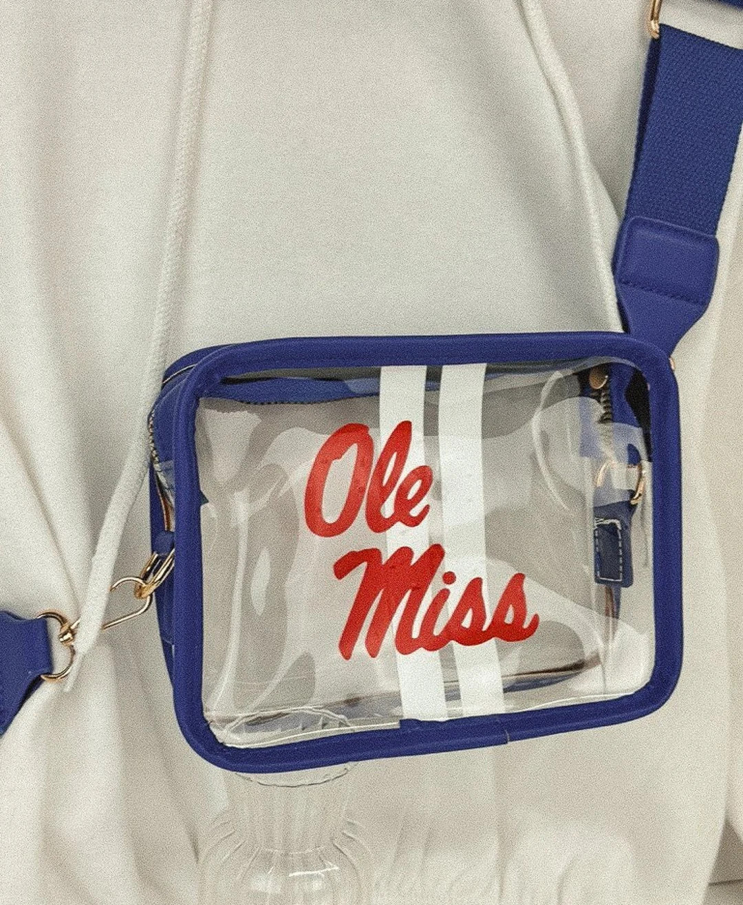 Ole Miss Rebels- College Football Custom Clear Bag- Stadium Approved- Cute Crossbody - Etsy | Etsy (US)