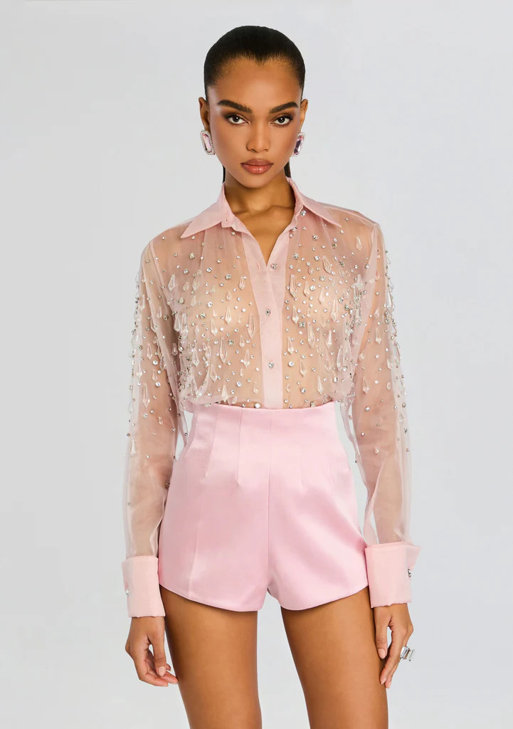 Aubriella Embellished Shirt | Retrofete