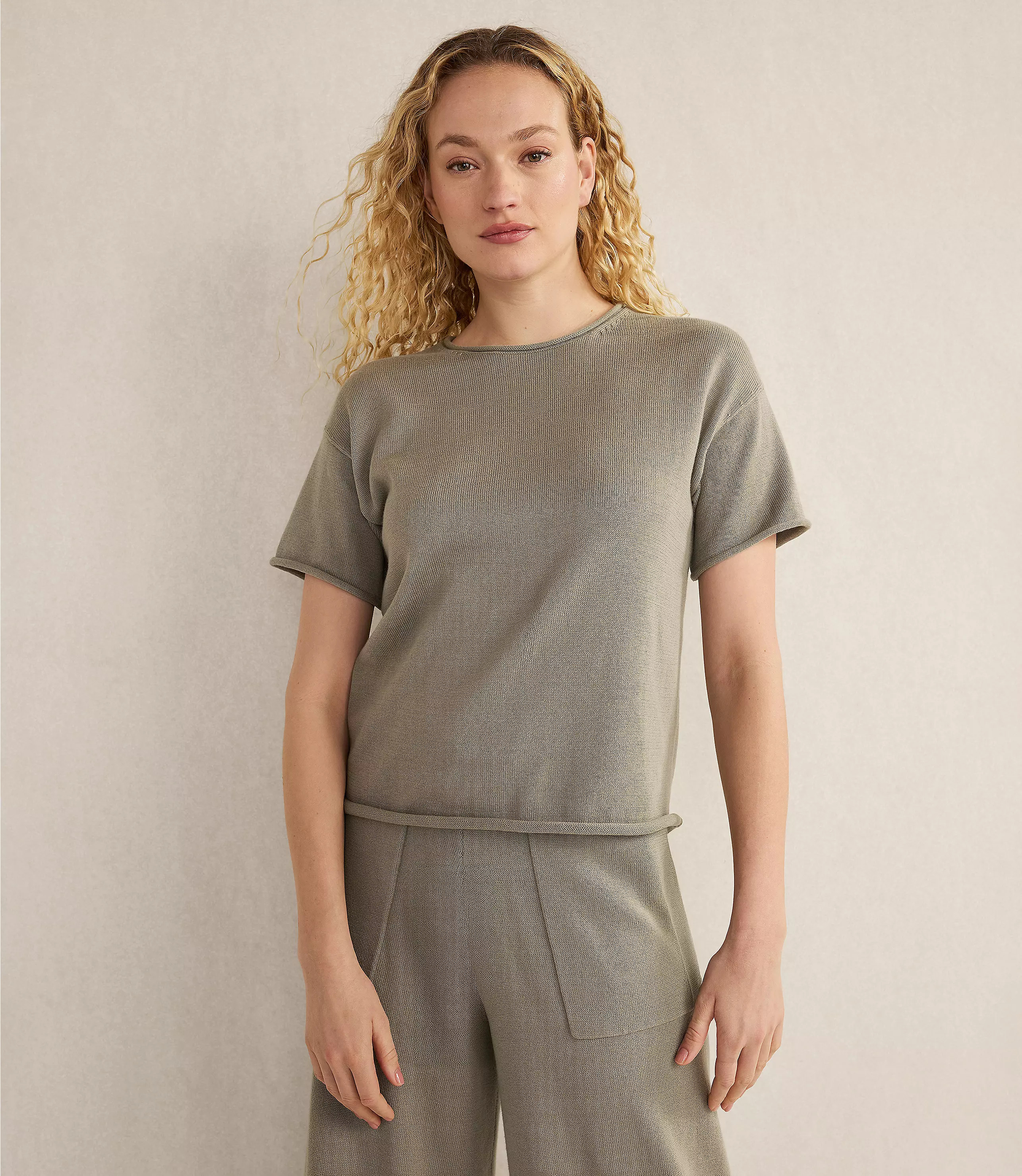 Haven Well Within Organic Cotton Knit Tee | LOFT