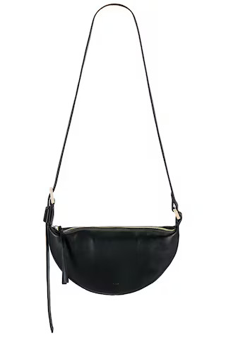 ALLSAINTS Half Moon Crossbody in Black from Revolve.com | Revolve Clothing (Global)